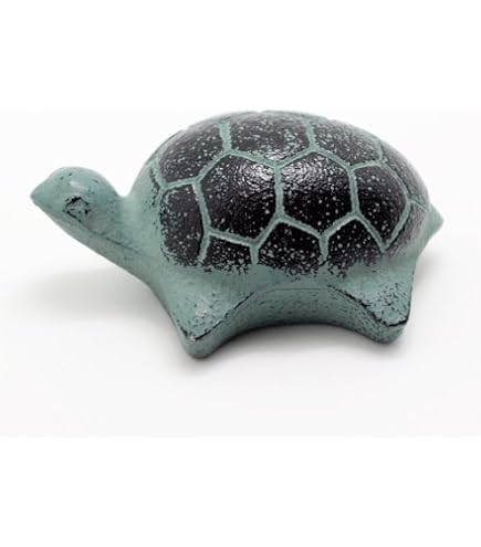 Amazon | 文鎮 亀 カメ匹の造形 カメ鋳鉄文鎮 南部鉄器 置物 動物好き
